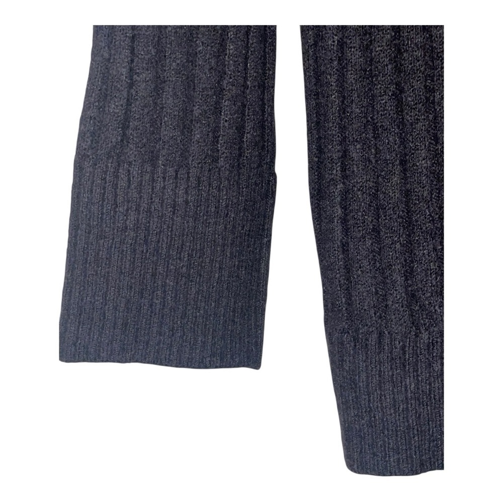 Sanctuary NWT Black Ribbed Crew Neck Sweater - Picture 9 of 13
